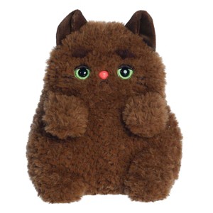 Aurora Small Beans Mewmews Playful Stuffed Animal Brown 8" - 1 of 4
