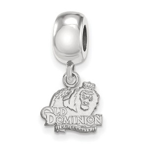 Black Bow Jewelry Sterling Silver Old Dominion Monarchs NCAA Bead Charm - 1 of 4