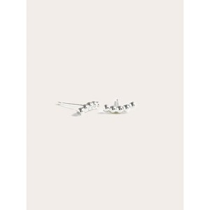 ABLE Women's Caesar Stud Earrings, Sterling Silver - 1 of 2