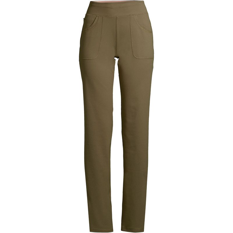 Lands' End Women's Tall Active 5 Pocket Pants, 3 of 6