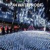 FAAYFIAN 12 x 5 ft 360-LED Christmas Net Lights, Connectable Warm White Mesh Lights for Indoor/Outdoor D¨¦cor - 4 of 4