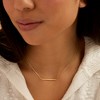Pure Collection by Ross-Simons Italian 14kt Yellow Gold Bar Necklace Size 16 - 2 of 3