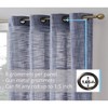 HLC.ME Madison Faux Linen Textured Thicker Sheers Privacy Light Filtering Window Grommet Curtains Drapery Panels, Set of 2 - 3 of 4