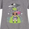 Girls' - LOL Surprise! - Astro Alien Doll Graphic Short Sleeve Fleece Dress - 2 of 4