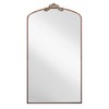 Grungis Arched Full Length Mirror,Oversized Leaning Floor Full Body Mirror with Metal Frame for Bedroom,Living Room - 4 of 4