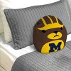NCAA Michigan Wolverines 16"x16" Plushie Mascot Pillow - 2 of 3