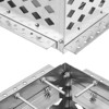 304 Stainless Steel Chimney Cap Cover - Adjustable Fireplace Flue Vent Top with Metal Strips, Screws & Gloves Included - 4 of 4