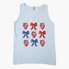 Simply Sage Market Coquette Bows And USA Strawberries Garment Dyed Tank - 3 of 4
