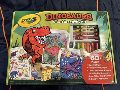 Crayola Dinosaur 5 in 1 Creativity Kit Kit Of 60 Pieces - Office Depot