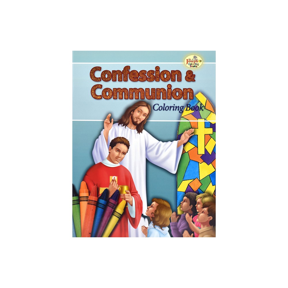 Confession and Communion Coloring Book - by Michael Goode & Margaret Skelly (Paperback)