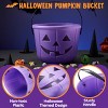 Joyfy Halloween Party Favors 6pcs Halloween Trick Or Treat Pumpkin Bucket Jack O Lantern Basket And Pails With Handle For Party Decorations Supplies - 4 of 4