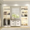 Aheaplus Closet System with Shoe Racks & Hanging Rods - 2 of 4