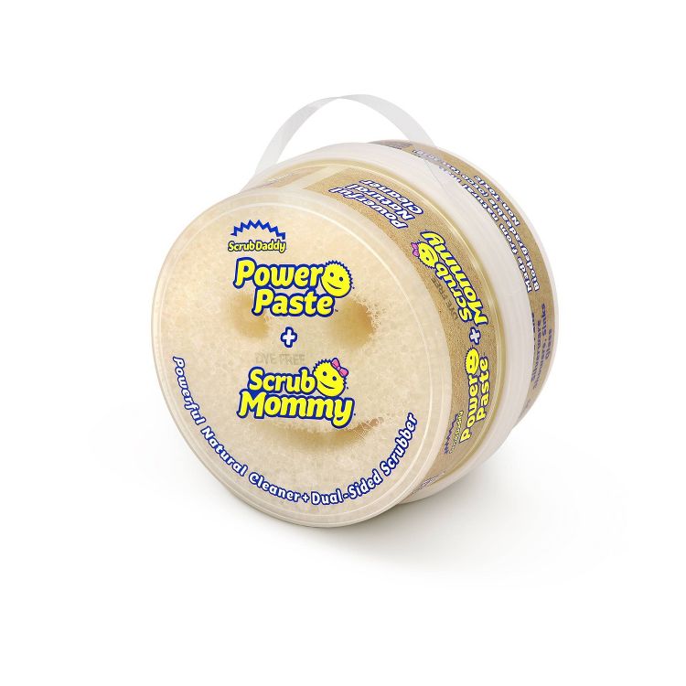 Scrub Daddy PowerPaste + Scrub Mommy Dye Free Sponge Natural Household Cleanser, 5 of 9