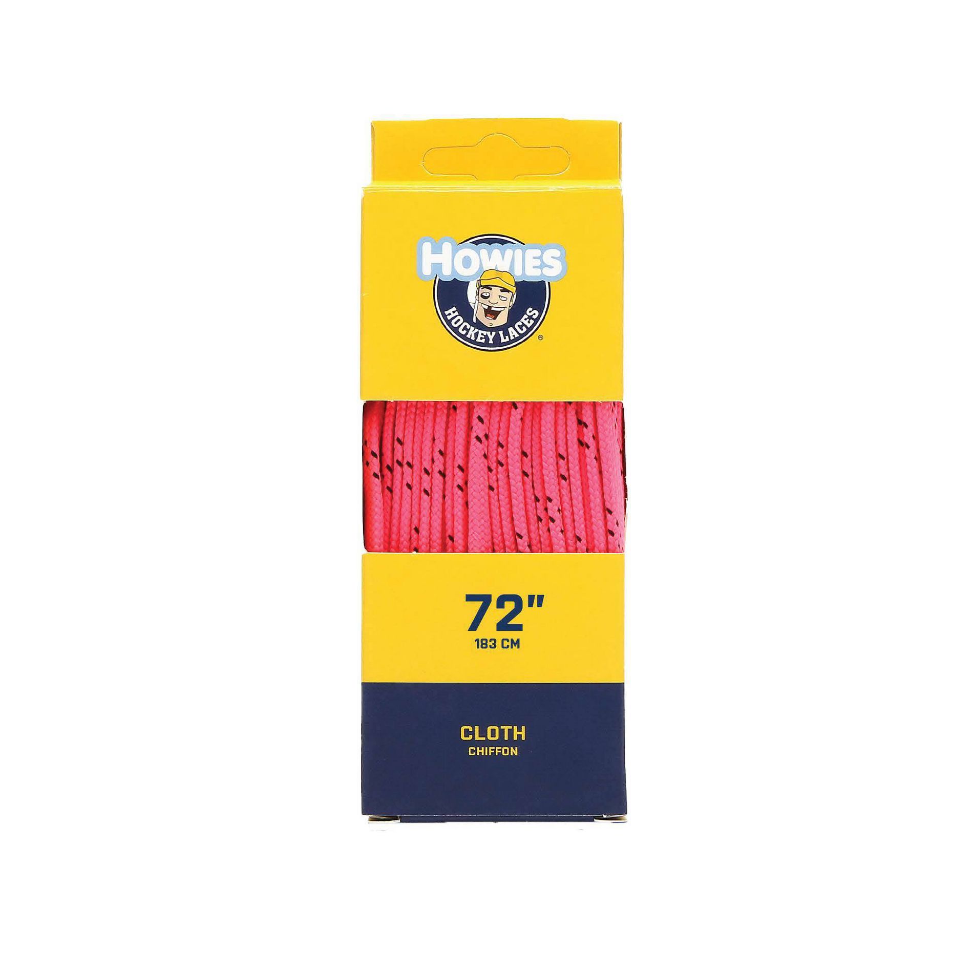 Howies Hockey Cloth Shoelace - Pink 72"
