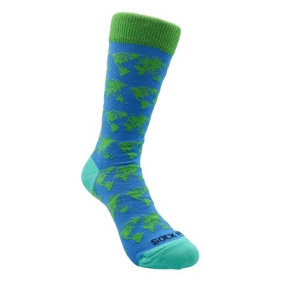 World Map Socks (We Are All In This Together) from the Sock Panda (Tween Sizes, Small)