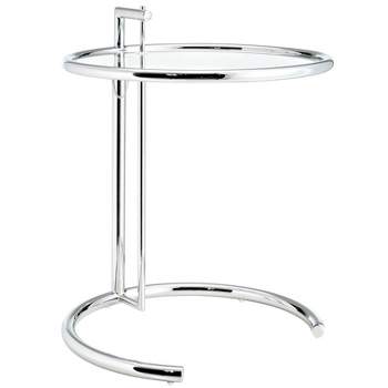 Eileen Gray Side Table Silver - Modway
