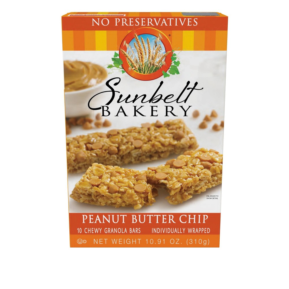 UPC 024300031083 product image for Sunbelt Bakery Peanut Butter Chip Granola Bars 10ct | upcitemdb.com