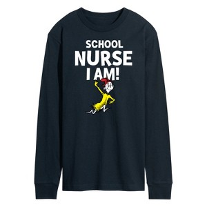Men's - Dr. Seuss - School Nurse I Am Sam I Am Long Sleeve Graphic T-Shirt - 1 of 4