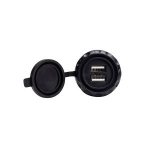 MB Quart PSAP-2USB Carling Switch Mount Waterproof dual USB, one for charge and one for data / music - 1 of 4