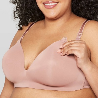 Women's Nursing Wirefree Bra Auden™ Mauve 40dd Target