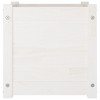 vidaXL Square Garden Planter - Solid Pinewood Flower Box - Ideal for Plants, Vegetables, Herbs and Flowers - Suitable for Garden, Patio, Balcony Decor - 4 of 4