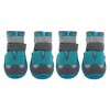 Unique Bargains Pet Footwear Dog Boots Lake Blue 4 Pcs - 4 of 4