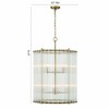 Eurofase Lighting Glasbury 8 - Light Pendant in  Gold - 3 of 4