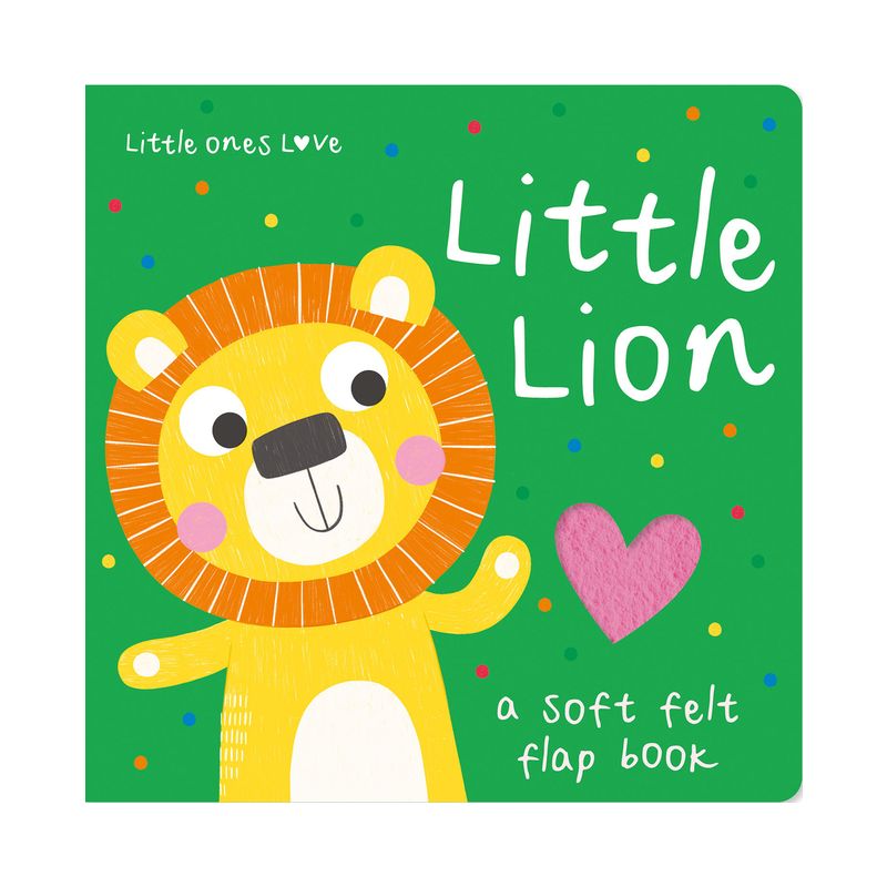 Little Ones Love Little Lion - (Little Ones Love Felt Flap Baby Books) by  Holly Hall (Board Book), 1 of 2