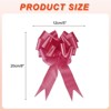 Unique Bargains Christmas Wedding Car Basket Gift Wrapping Large Pull Bow 15 Pcs - 2 of 4