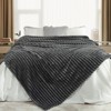 White Warm Blanket with Breathable and Soft for Couch and Bed - 2 of 4