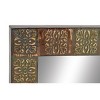 Metal Floral Wall Mirror with Embossed Metal Multi Colored - Olivia & May - 3 of 4