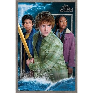 Trends International Disney Percy Jackson and The Olympians - Trio Framed Wall Poster Prints - 1 of 4