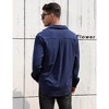 WhizMax Men's Corduroy Button-Up Lightweight Casual Shirt Jacket - 4 of 4