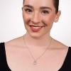 GILDED 1/10 or 1/4 Ctw Lab Grown Diamond Animal & Critter Pendant Necklaces in 925 Sterling Silver or 14KT Gold Plated, 18" Chain - 4 of 4