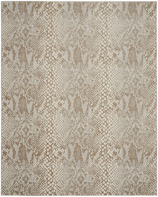 Nourison Solace Animal Pattern Indoor Area Rug Ivory Beige 8' X 10 