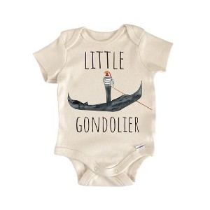 Gondolier Italian Italy - Baby Boy Girl Clothes Infant Onesie® Funny Cute Newborn GS1 BBY - 1 of 1