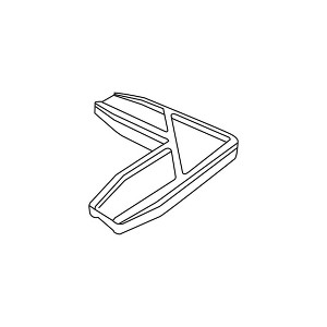 Brixwell 90M-352 Inside Corner Key Plastic - 1 of 2