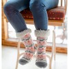5 Star Super Deals Women's Thermal Fleece Lined Socks – Plush Fleece, Warm & Toasty Footwear – Non-Skid Gripper Bottom - 2 of 4
