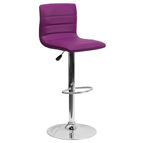 Purple best sale counter stool