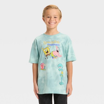Boys' Spongebob Squarepants Short Sleeve Graphic T-Shirt - Green