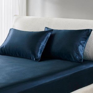 Satin Luxury 2pc Pillowcase Set - 1 of 4