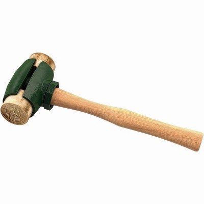 Bon Tool Rawhide Hammer - 4 Lb Wood Handle (11-364),Green, Brown