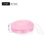 Unique Bargains Gift Wrapping Wide Sheer Wired Pastel Shimmer Iridescent Chiffon Ribbons 1 Pc - 2 of 4