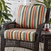 Kensington Garden 2pc Outdoor Chair Back Cushion Set - 2 of 4