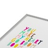 Hello Sayang You Make My Heart Go Boom Boom Metal Framed Art Print - Deny Designs - 3 of 4