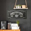 Stupell Industries Freshly Brewed Coffee Sign Parisian Pattern, 13" x 30" - 2 of 4