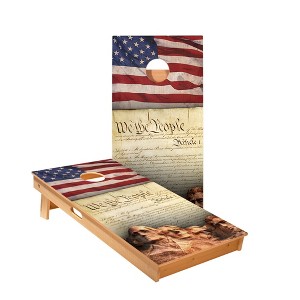 Skips Garage We The People Cornhole Boards - ACA Star Series - 1 of 1