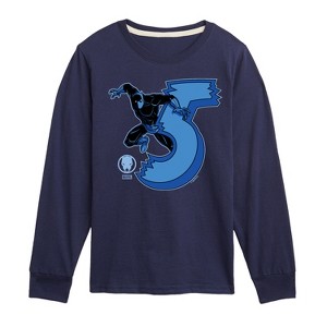 Boys' - Marvel - Black Panther 5Th Birthday Long Sleeve Graphic T-Shirt - 1 of 4