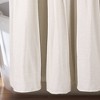 Linen Button Shower Curtain - Lush Décor - image 4 of 4
