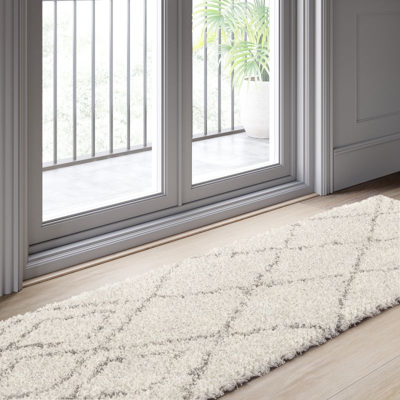 Diamond Patterned Shag Woven Rug - Project 62&#153;, 3 of 9